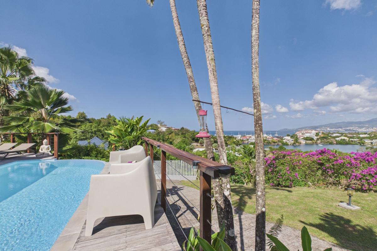 Location villa 10 personnes 5 chambres Martinique  vue mer